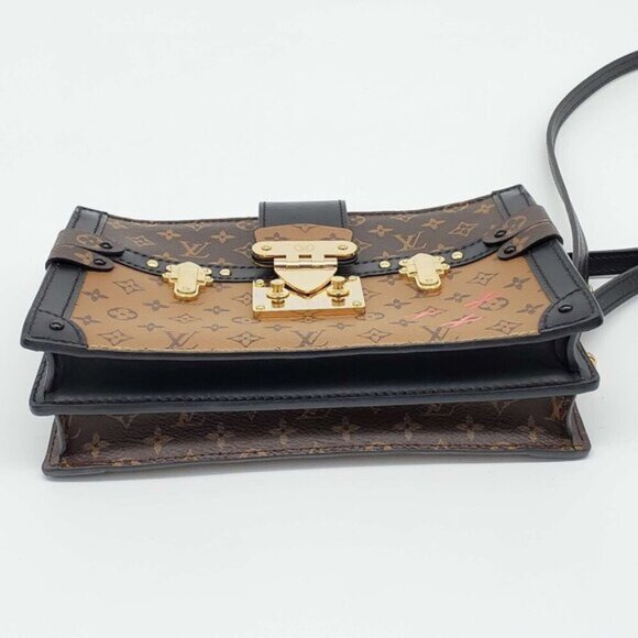 Louis Vuitton Trunk Brown Monogram Canvas Shoulder Bag 1530-081925 - Picture 10 of 16